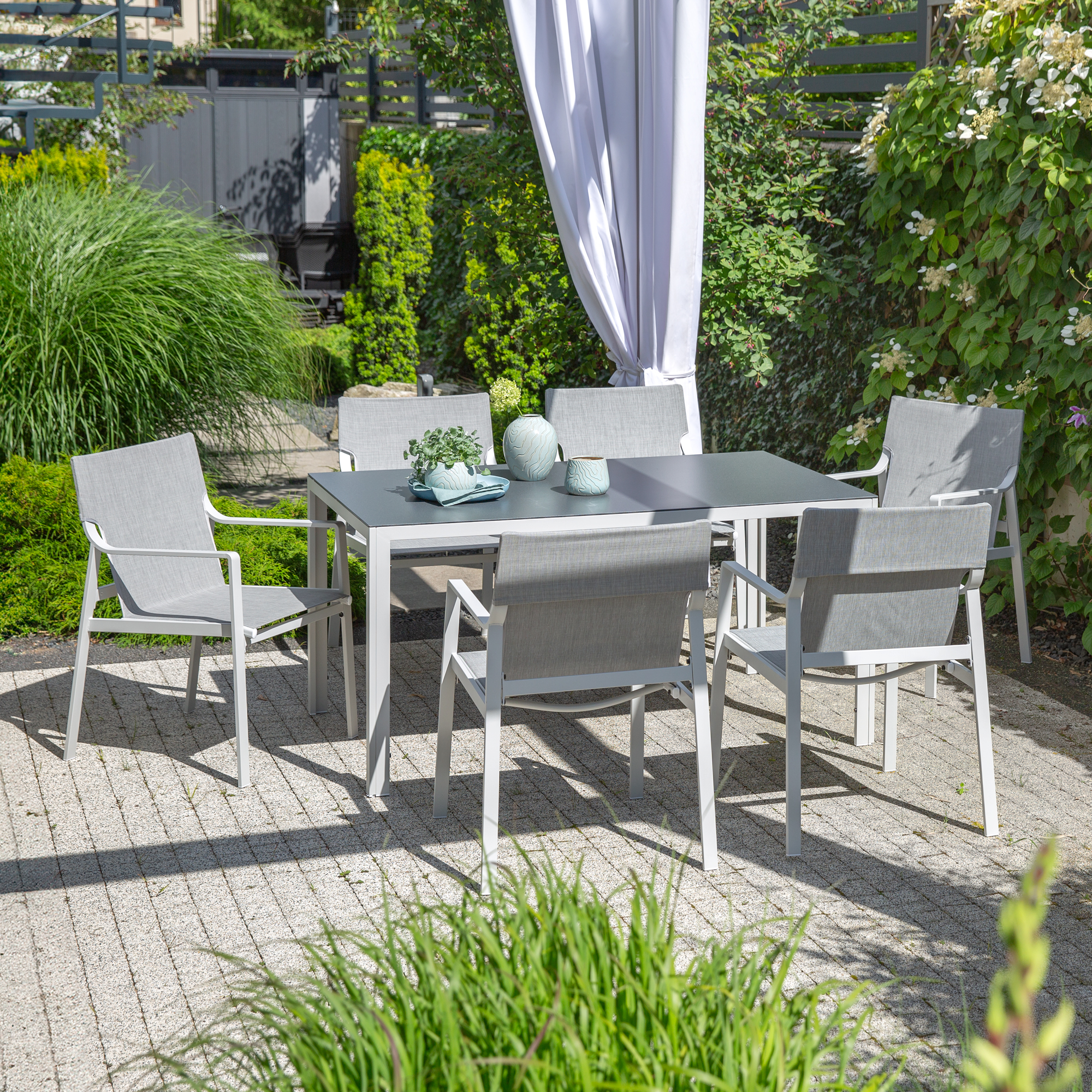 Copertura Per Dondolo Da Giardino Argento - Taffet&agrave; Poliestere Impermeabile 190 - 191x120cm